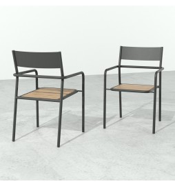 Silla de Metal Gusto apilable