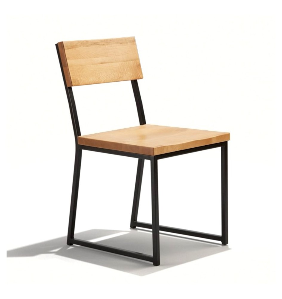 Silla de Metal Amalia restaurantes estilo industrial