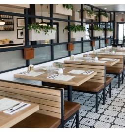 Magnolia booth restaurantes sencillo