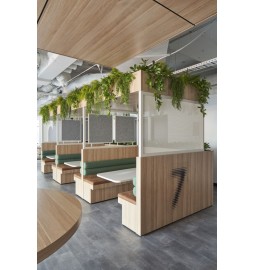 Booth Santatecla banca de restaurant