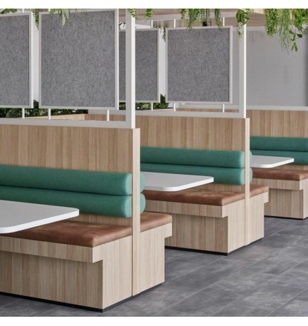 Booth Santatecla banca de restaurant