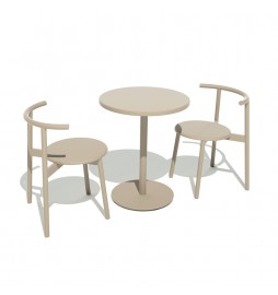 Silla Deco Style de metal
