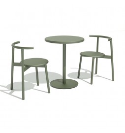 Silla Deco Style de metal para restaurantes