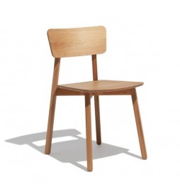 Silla Hans de madera para restaurantes