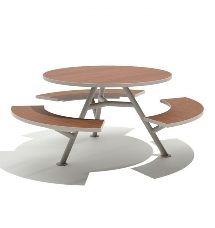 Mesa banca fast food Flor