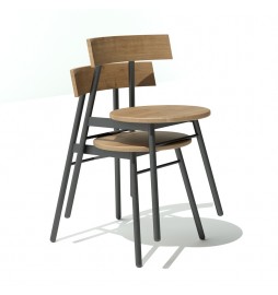 Silla Cleta de Metal para...