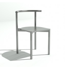 Silla Deco en acero inoxidable