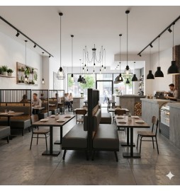 Booth Chopo para restaurantes