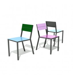 Silla Armonia Colors acrilico