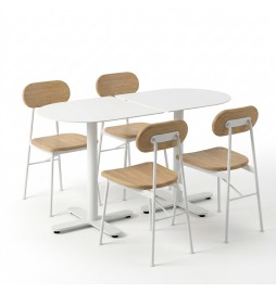 Mesa Up de Metal 60x60 cm