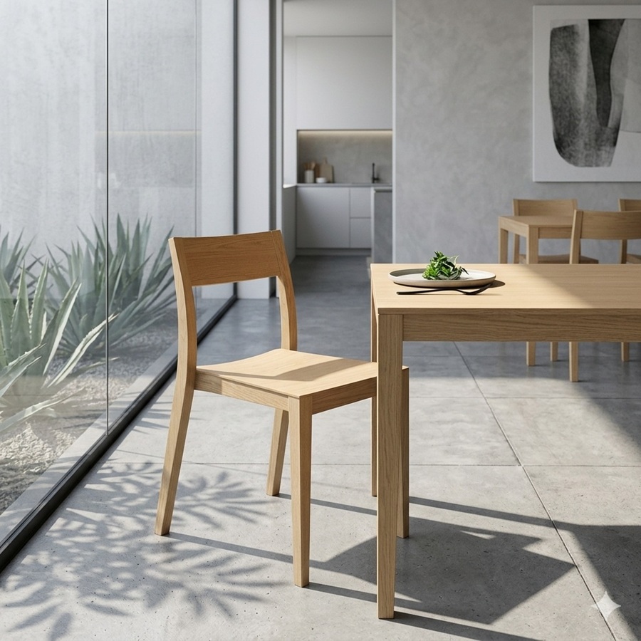 silla yadira ambiente minimalista