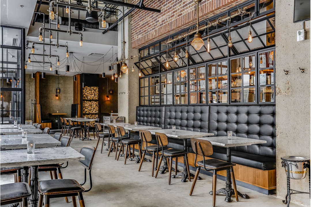 Restaurantes estilo Industrial - Proyect Arq Muebles para Restaurantes